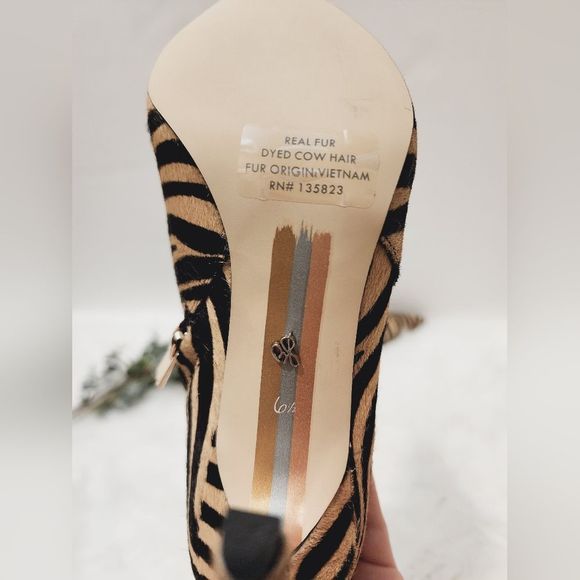 NEW Sam Edelmen Zebra print boots - Picture 10 of 14